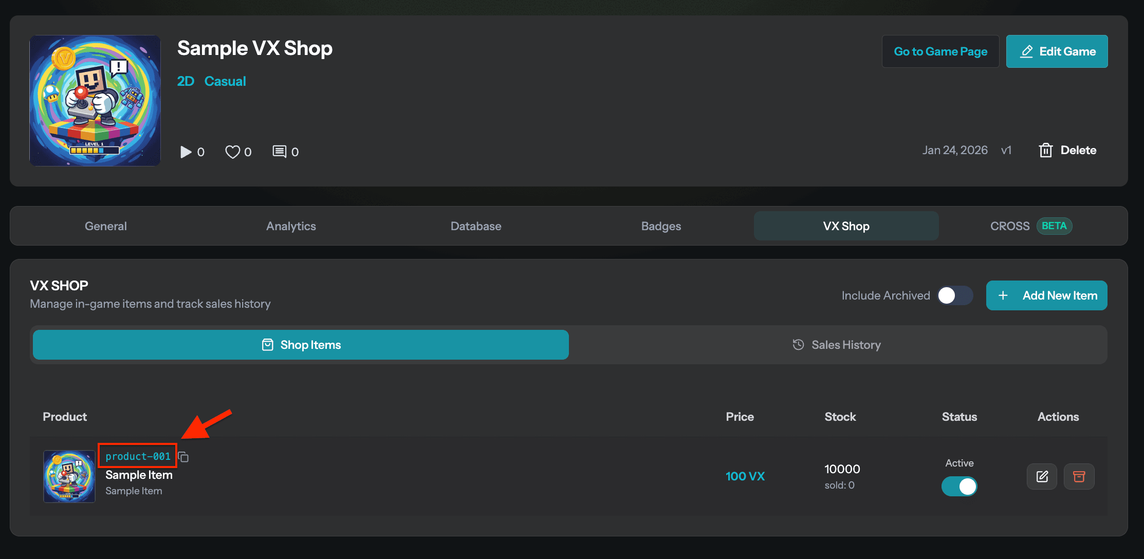 Step 1: Click Product ID